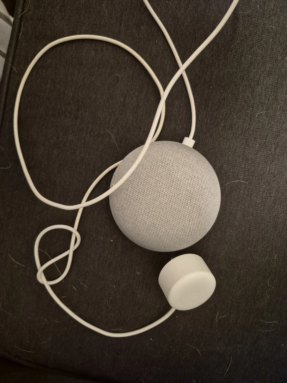 google Home Mini Smart Speaker - Chalk White